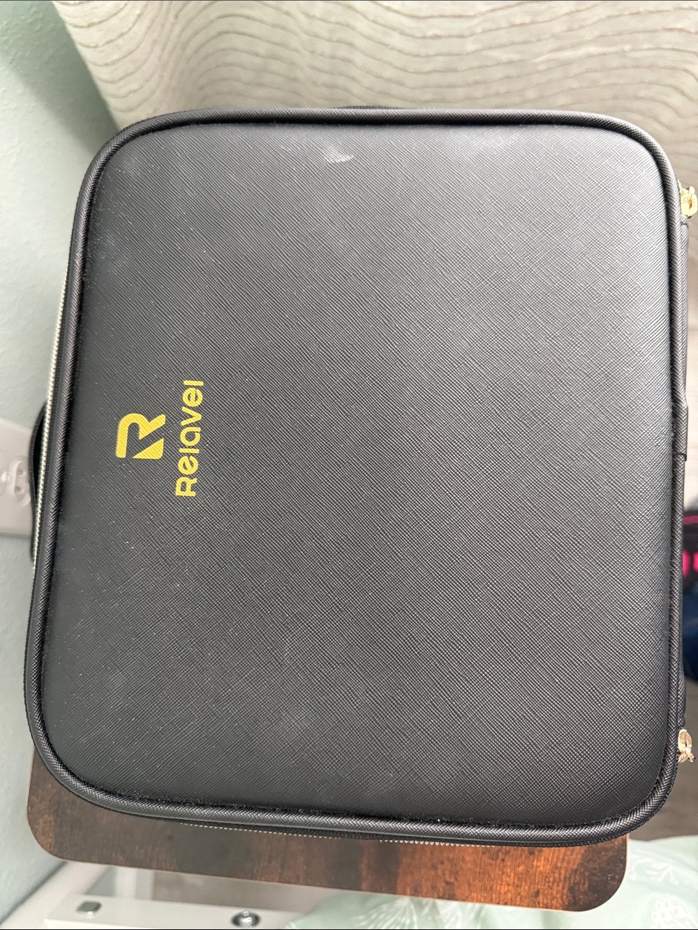 Black Travel Tech Organizer Case